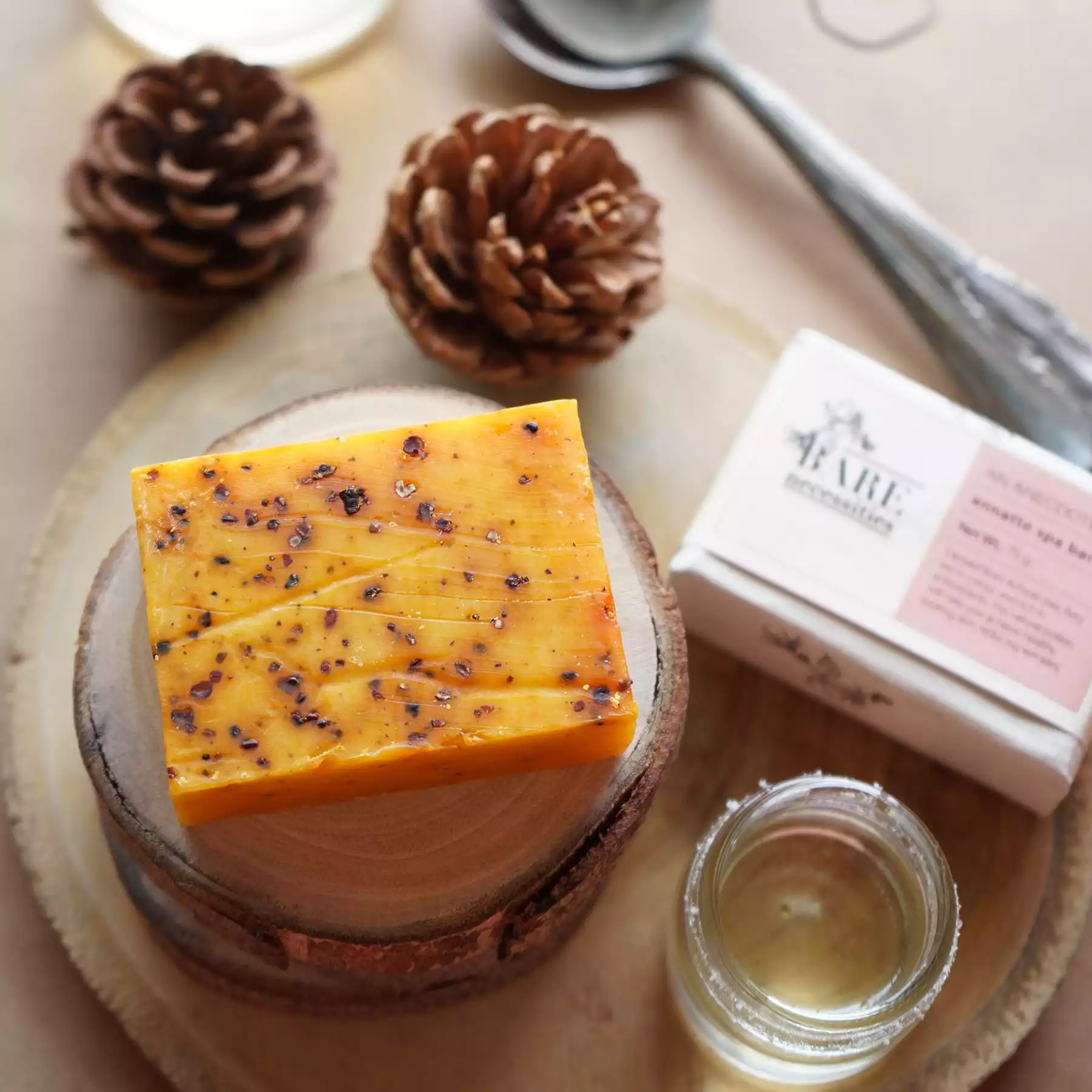 Annatto's Anecdote - Natural Exfoliating & Antioxidant Handmade Soap Bar - Image 4