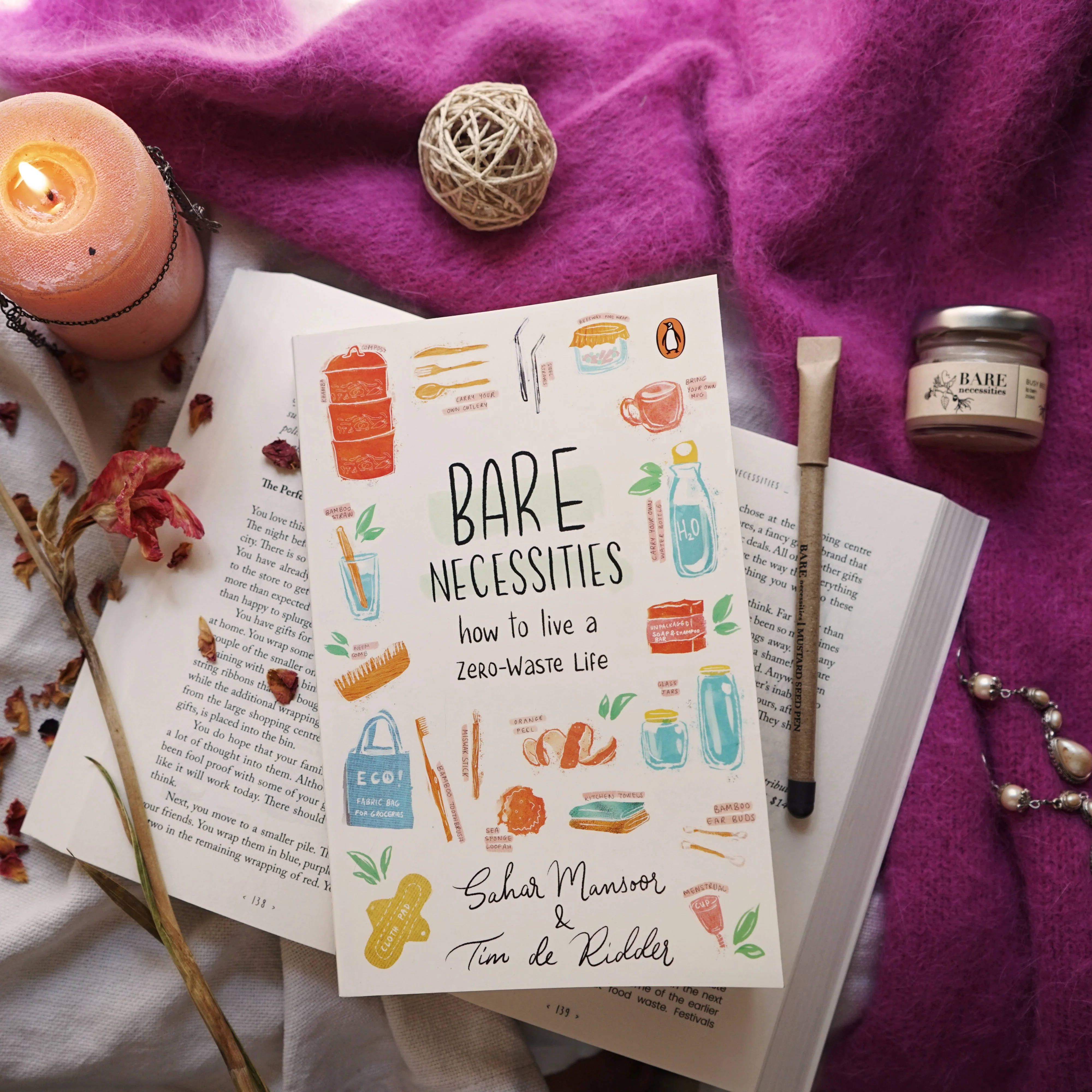 Bare Necessities: How to Live a Zero-Waste Life - Book by Sahar Mansoor & Tim De Ridder - Image 3