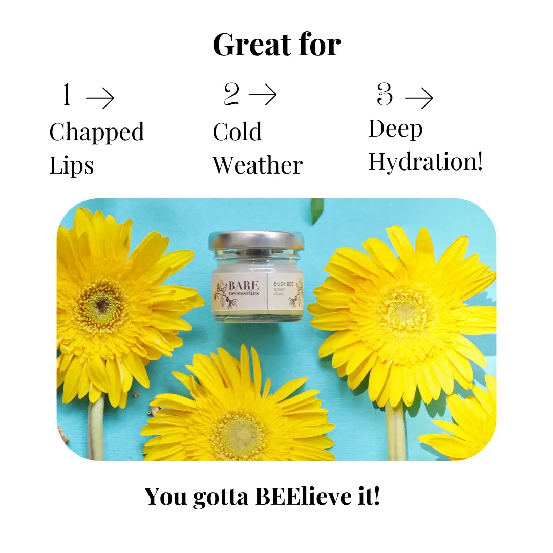 Busy Bee Lip Balm - 100% Natural Shea Butter Lip Care - Image 5