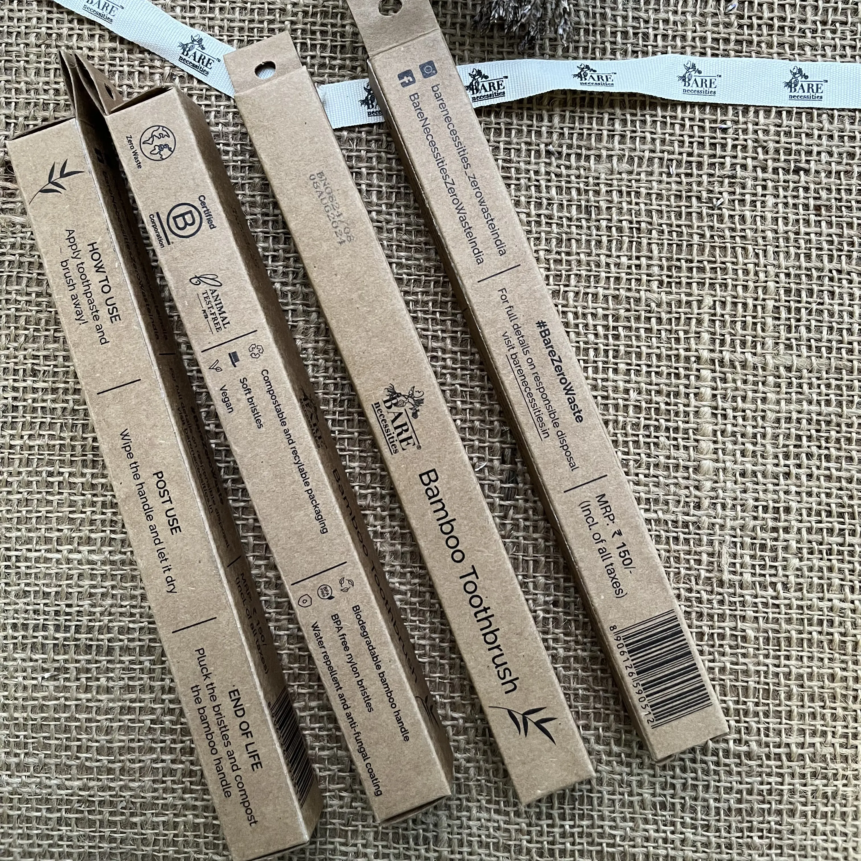 Compostable Bamboo Toothbrush - Biodegradable & Zero Waste - Image 8