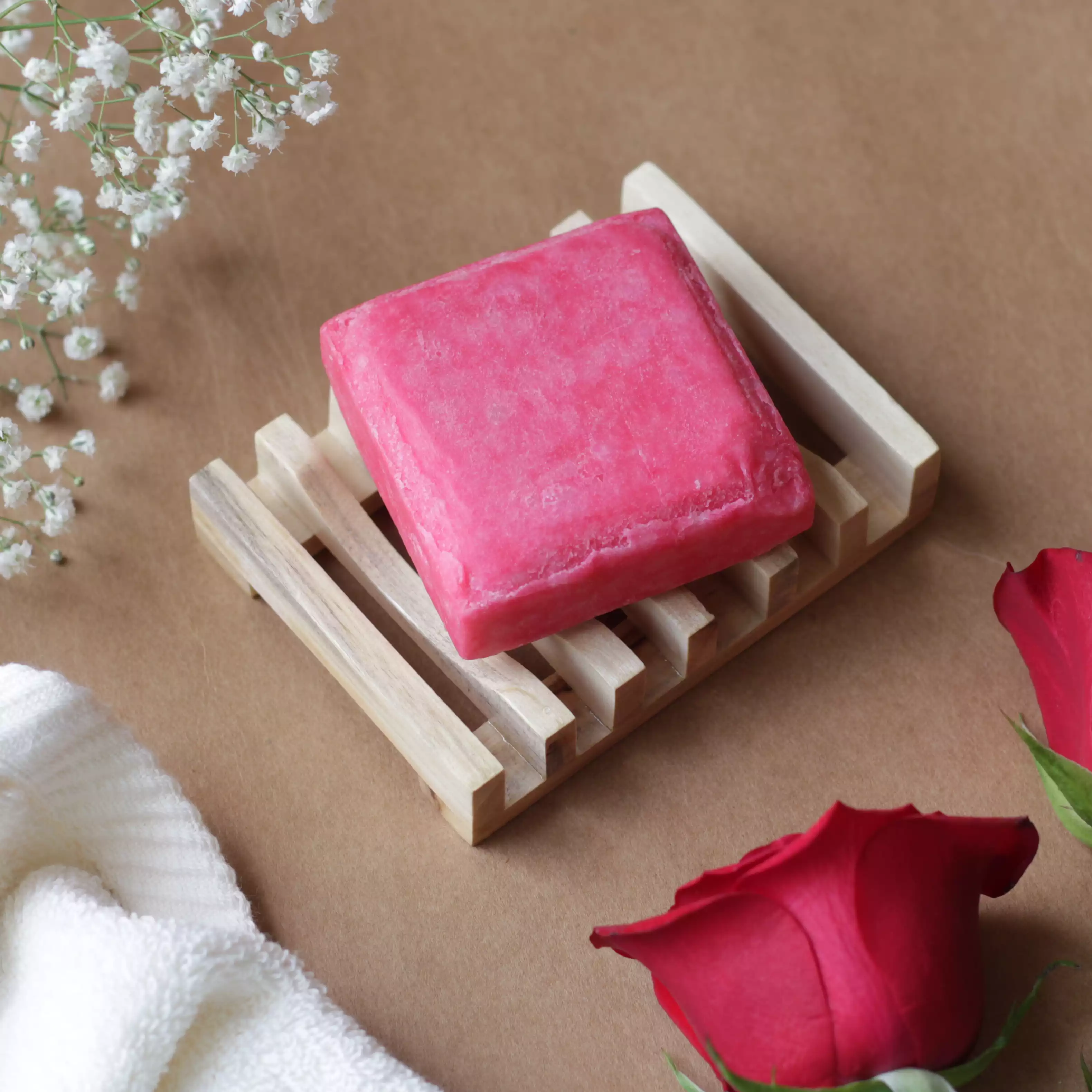 Crans N' Roses Shampoo Bar - Hydrating Natural Shampoo for Dry & Damaged Hair - Image 8