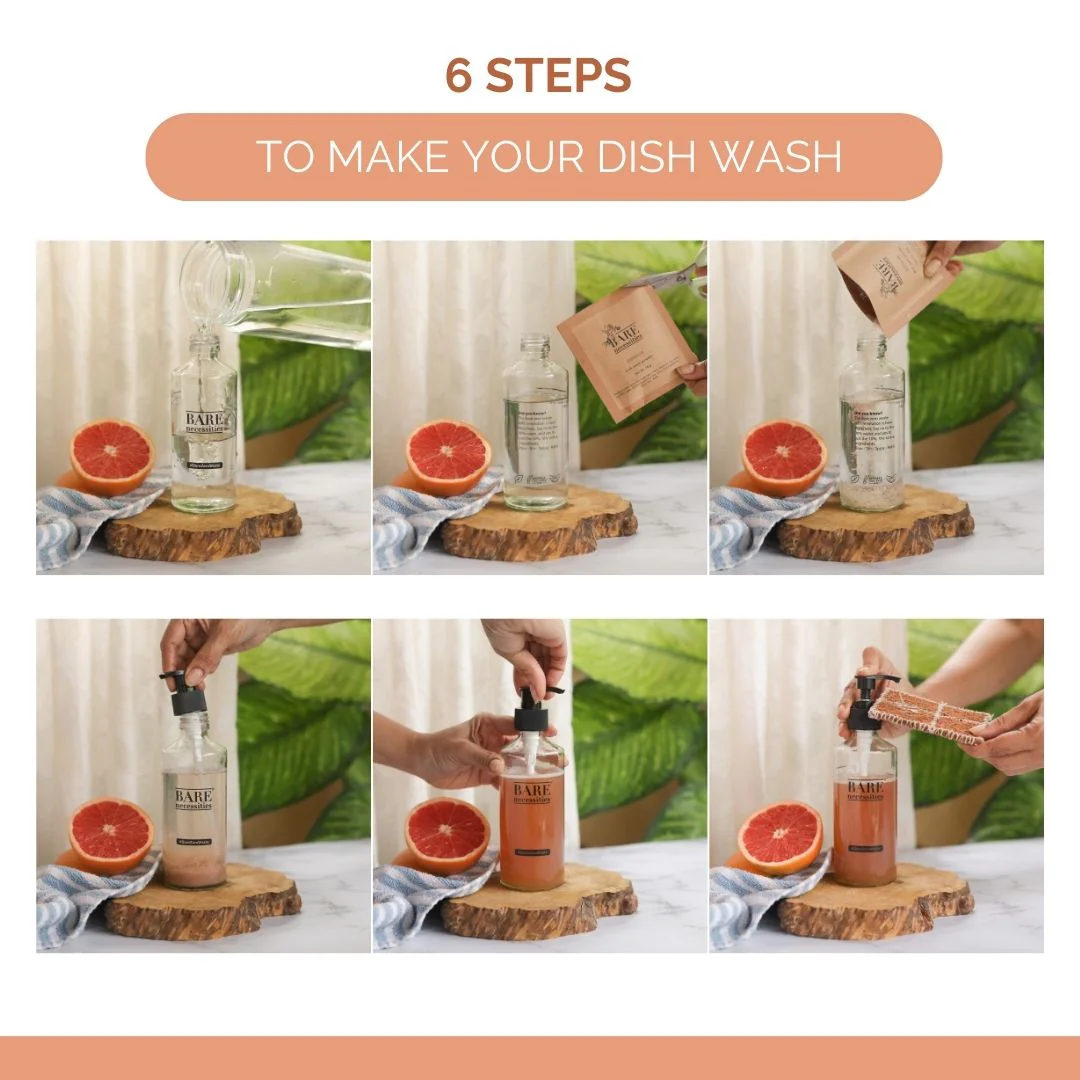Dissolve - Refillable Powder-to-Liquid Dish Wash Concentrate - Image 4