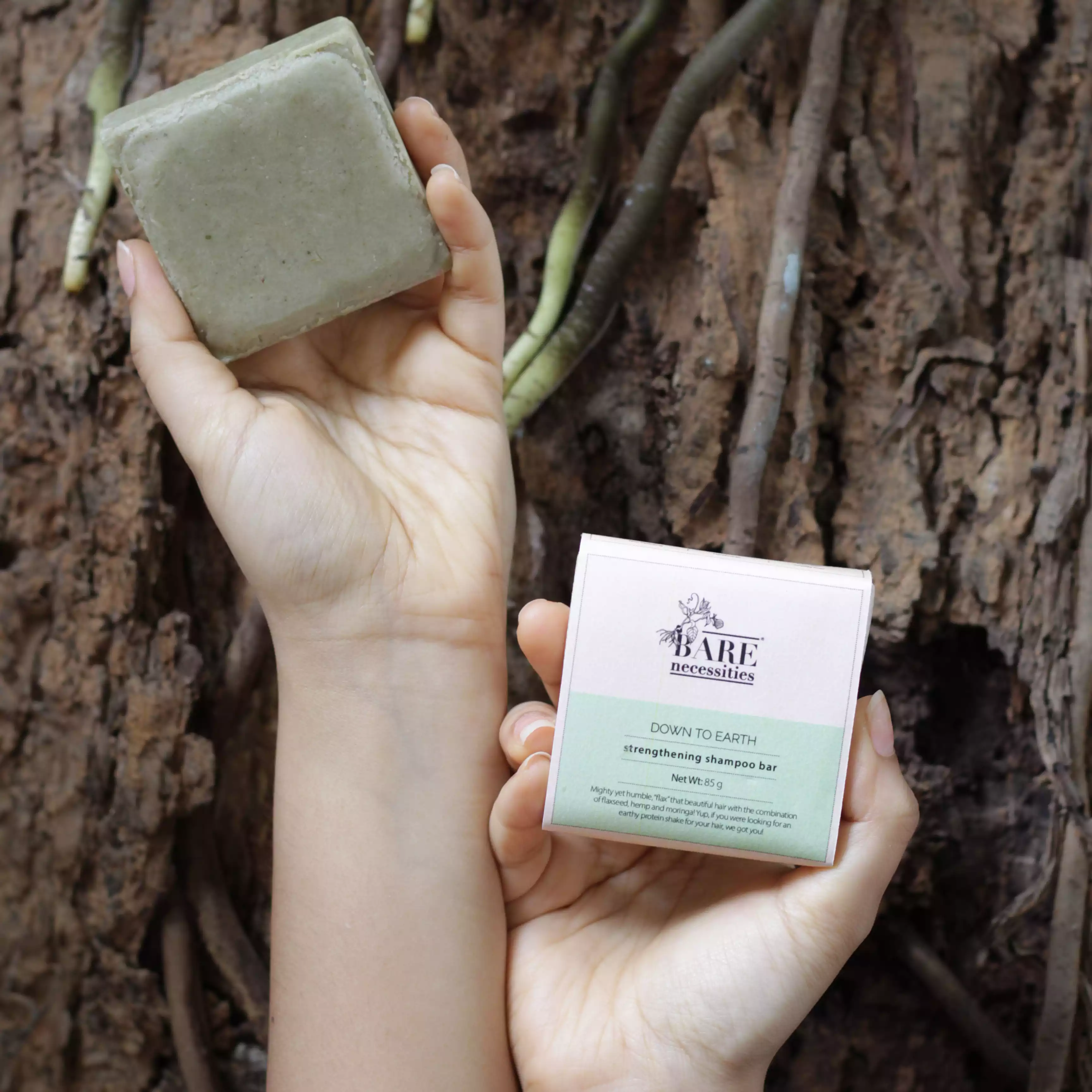 Down to Earth - Sulphate-Free Natural Shampoo Bar for Stronger & Voluminous Hair - Image 4