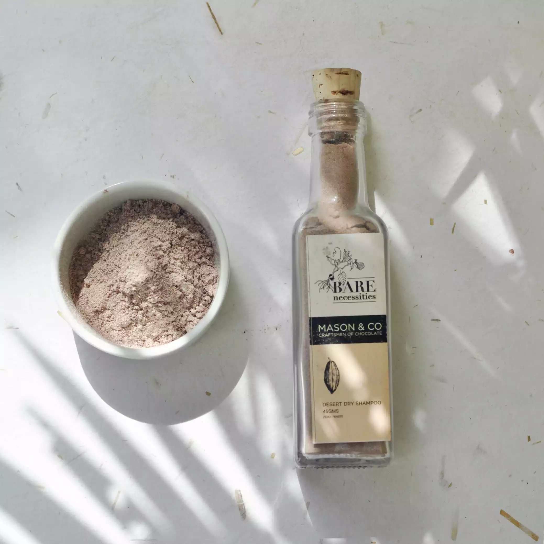 Mason & Co x Bare Necessities - Dessert Dry Shampoo - Natural Aerosol-Free for Dark Hair - Image 5