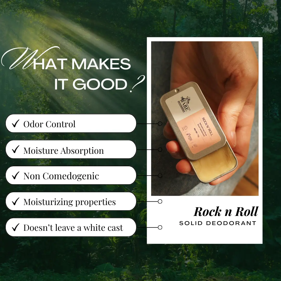 Rock N' Roll - Natural Citrus Solid Deodorant | Aluminium-Free & Baking Soda-Free - Image 2