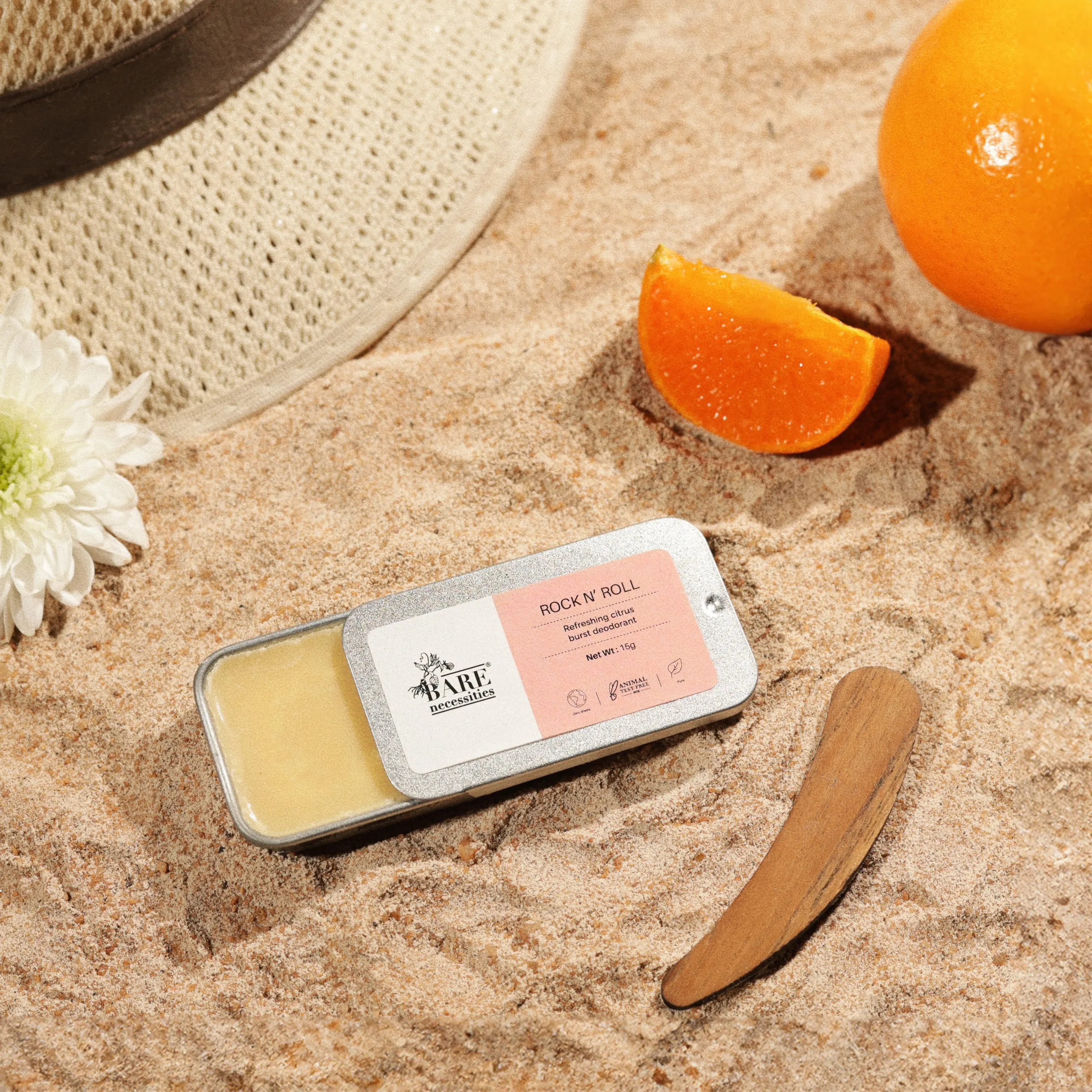 Rock N' Roll - Natural Citrus Solid Deodorant | Aluminium-Free & Baking Soda-Free - Image 6