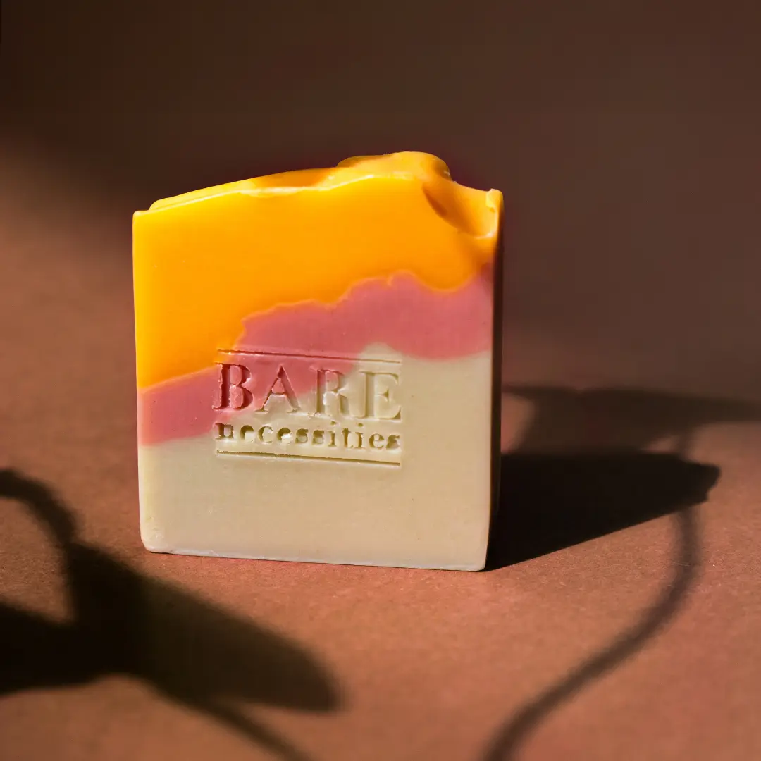 Saffron Bliss - Premium Natural Saffron & Clay Handmade Soap Bar - Image 5
