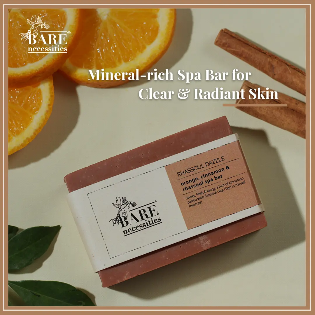 Rhassoul Dazzle - Natural Clay Soap Bar | Orange Cinnamon & Rhassoul - Image 3