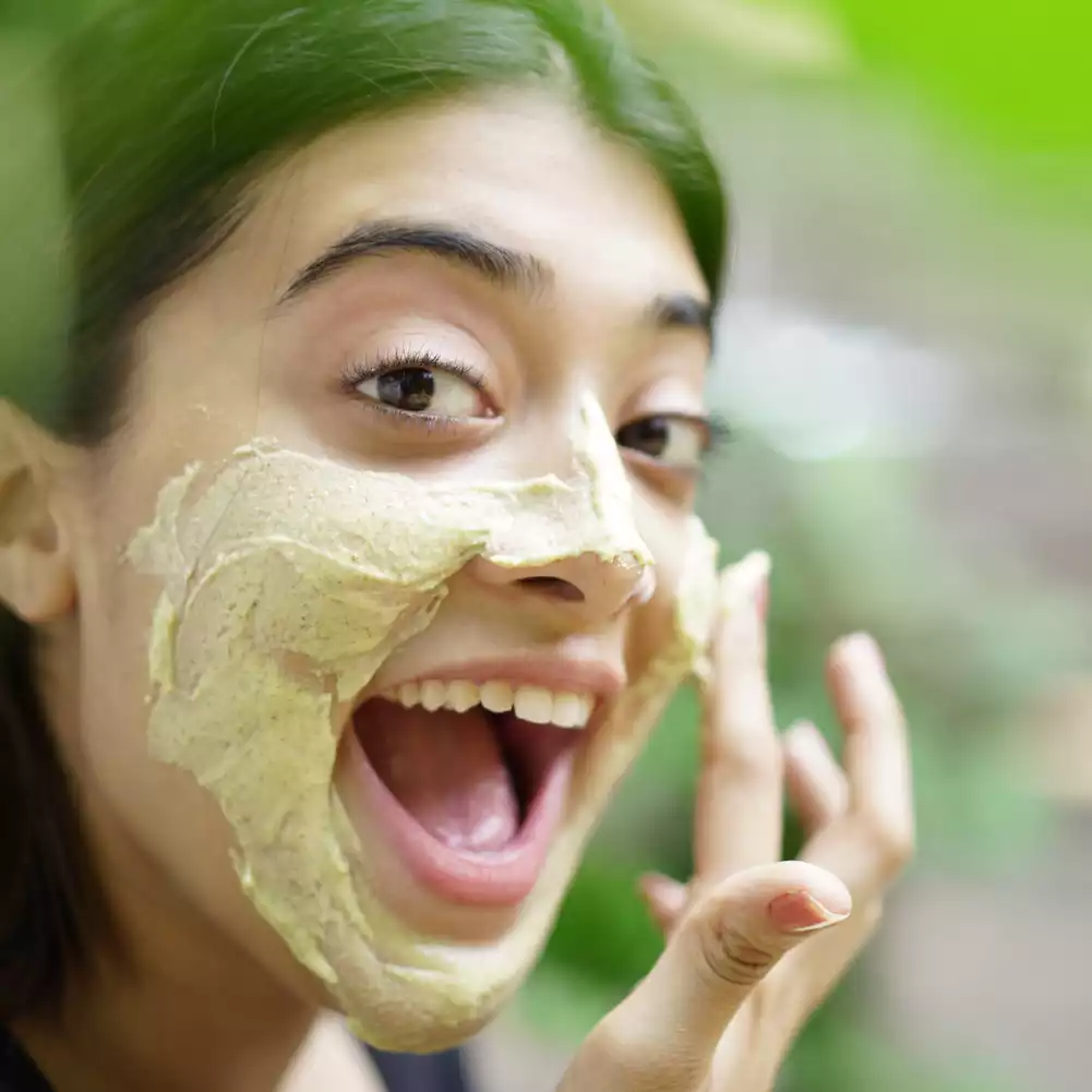 Terracotta Body Scrub - Natural Ubtan Exfoliator | Green Gram & Orange Peel - Image 5